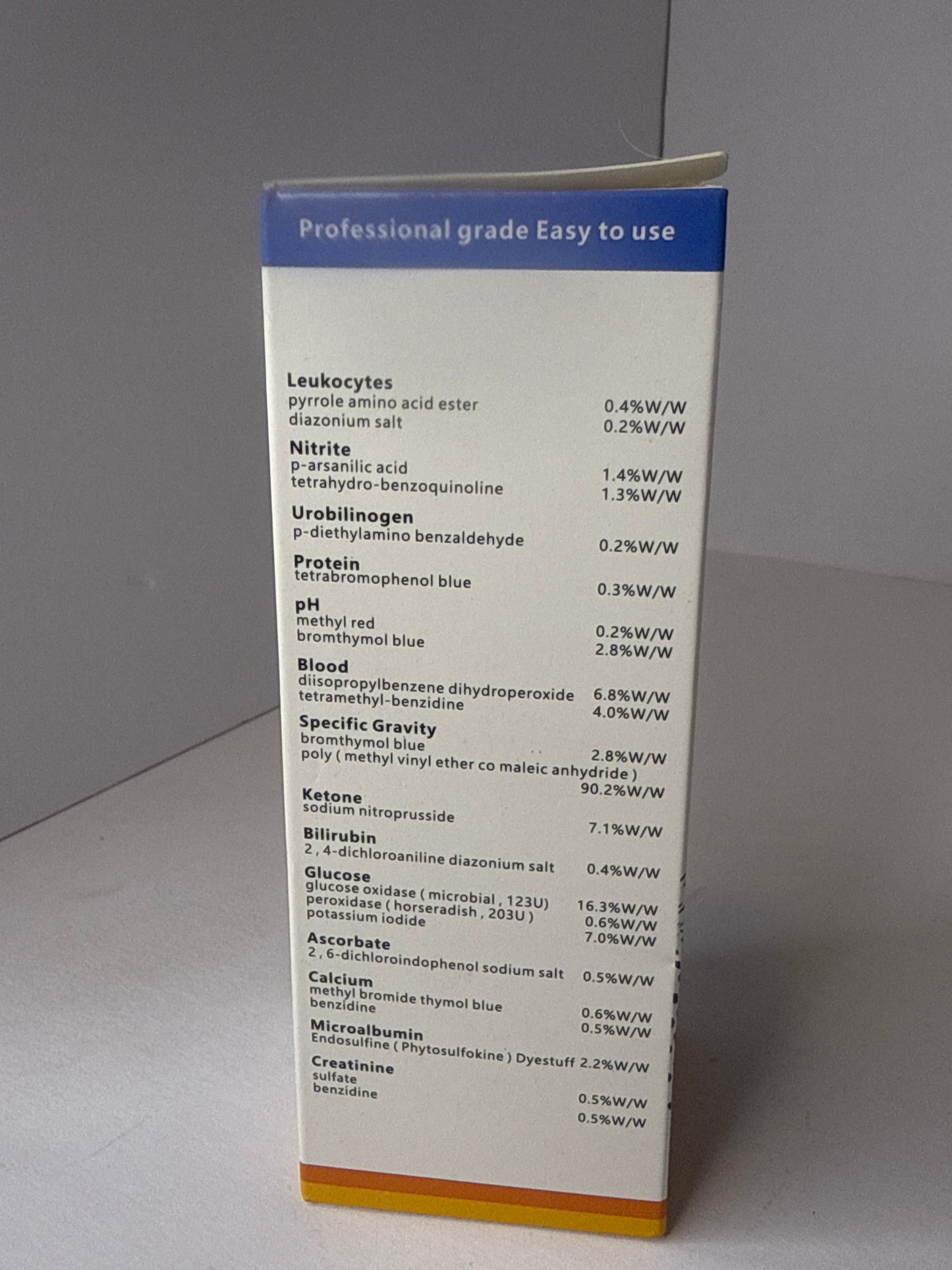 URS Test Strips for Urinalysis and Detection Screening of Leukocytes and Nitrites (UTI) - for OTC USE Leukocytes and Nitrites - Flip It Now