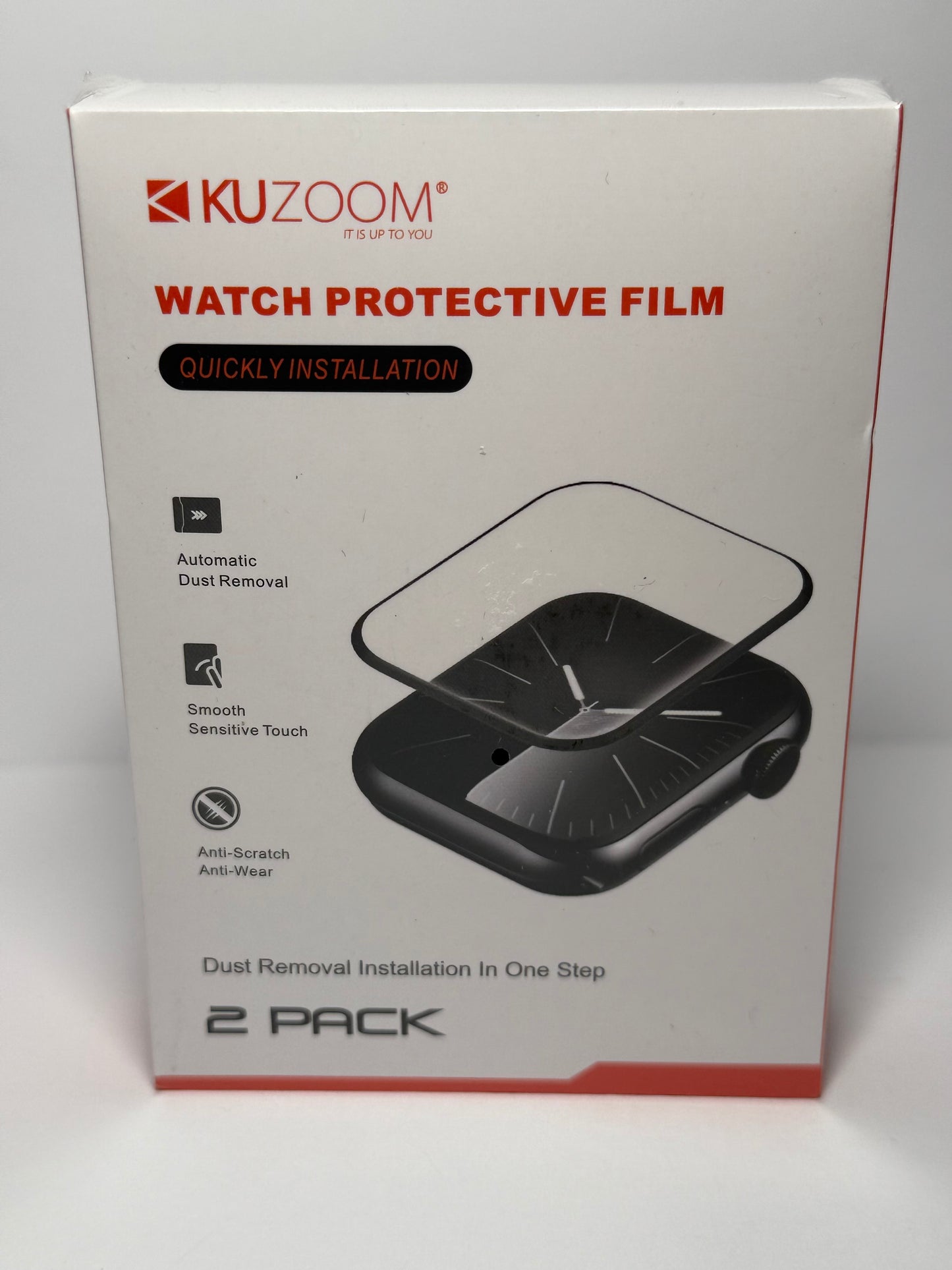 Full Coverage Screen Protector for Apple Watch Series 9/8/7 41mm,Hard Protective Cover Film Installation Kit for Iwatch S9/S8/S7 41mm, Watch TPU Face Film