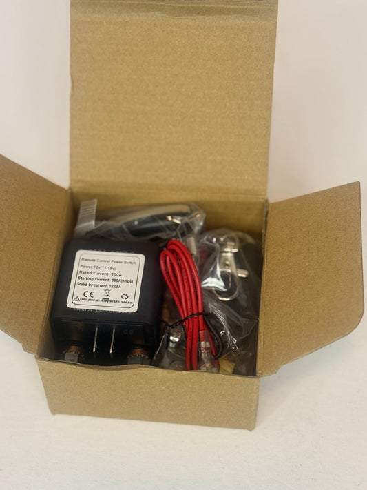 Wireless Remote Control Battery Relay Switch Car Starter, Remote Battery Disconnect Switch, Remote Start & Warm-Up/Cool-Down, Anti-Theft & DIY Installation for 12v/Cars, Rvs, and Classic Cars - Flip It Now