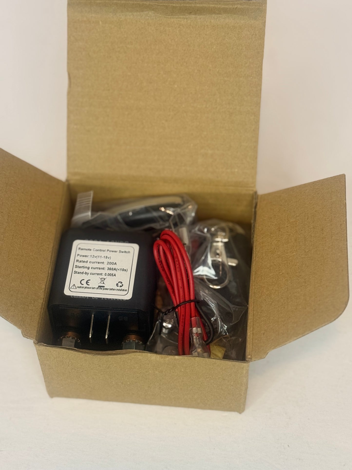 Wireless Remote Control Battery Relay Switch Car Starter, Remote Battery Disconnect Switch, Remote Start & Warm-Up/Cool-Down, Anti-Theft & DIY Installation for 12v/Cars, Rvs, and Classic Cars - Flip It Now