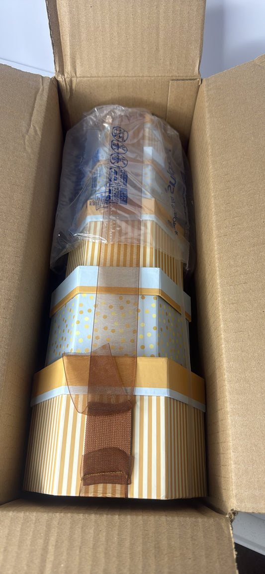 Broadway Basketeers deluxe bakery gift tower Gift Basket Tower Snack Gifts for Women, Men, Families, College – Appreciation, Thank You, Congratulations, Corporate, Get Well Soon Care Package - Flip It Now