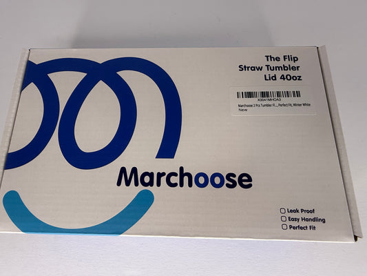 2 Pcs Tumbler Flip Straw Lid Replacement fit for 40 oz Stanley Quencher, Leak-Proof, Easy Handling, Perfect Fit, almond birch - Flip It Now