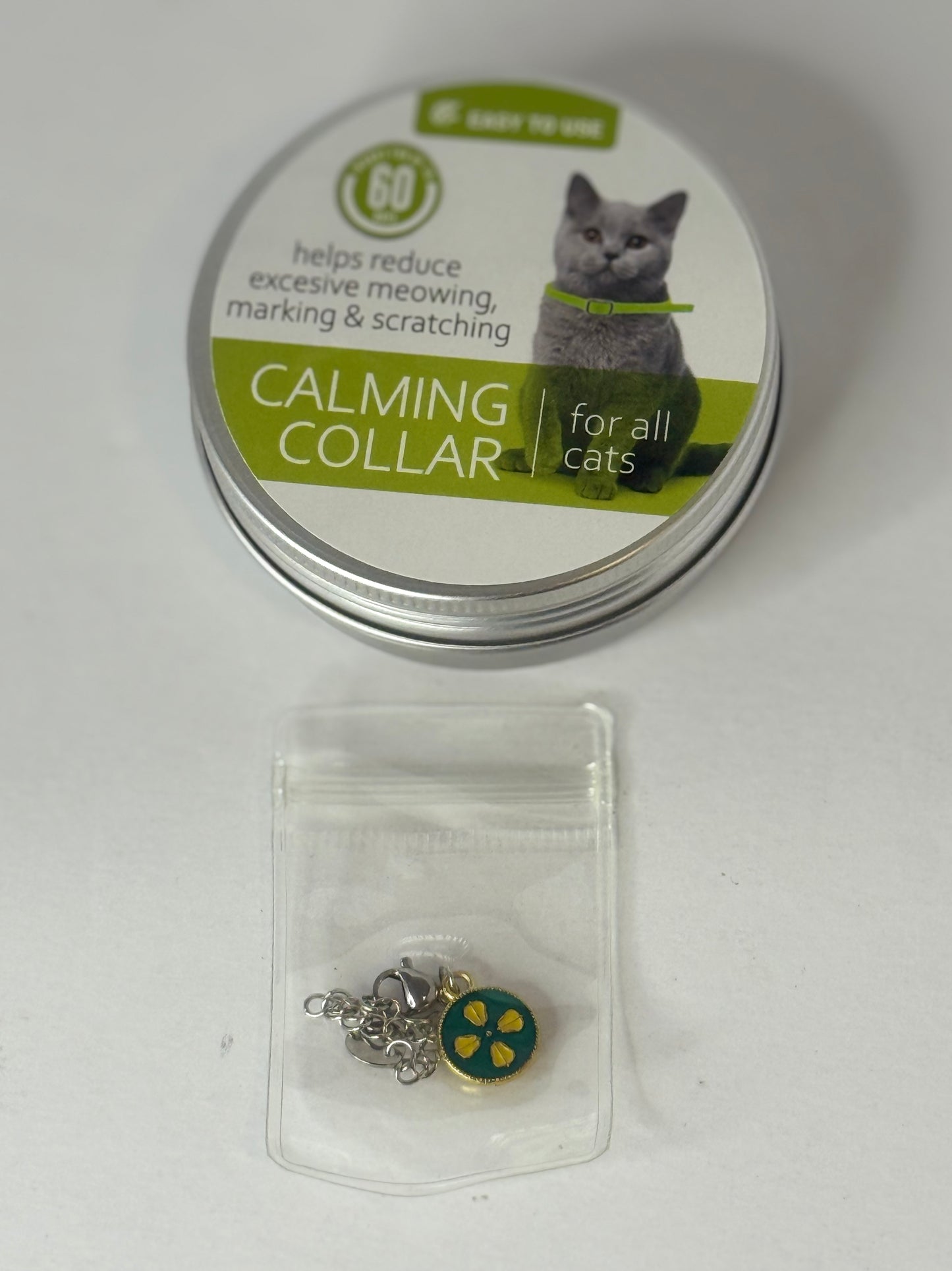 (11)Calming Collars for Cats 6-Pack Adjustable Collar 60-Day Calming Collar for Anxiety Relief for Cats Stress Relief for Travel, Vet Visits & Multi-Cat Homes - Flip It Now