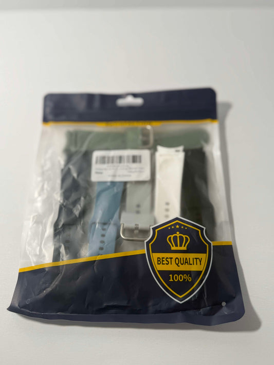 Vanjua Bands for Samsung Galaxy Watch 7/6 / 5/4 / FE Band 40mm 44mm, Galaxy 5 Pro 45mm, Galaxy 6 Classic 43mm 47mm, Galaxy 4 Classic 42mm 46mm, 6 PACK Soft Silicone Sport Strap Women Men - Flip It Now