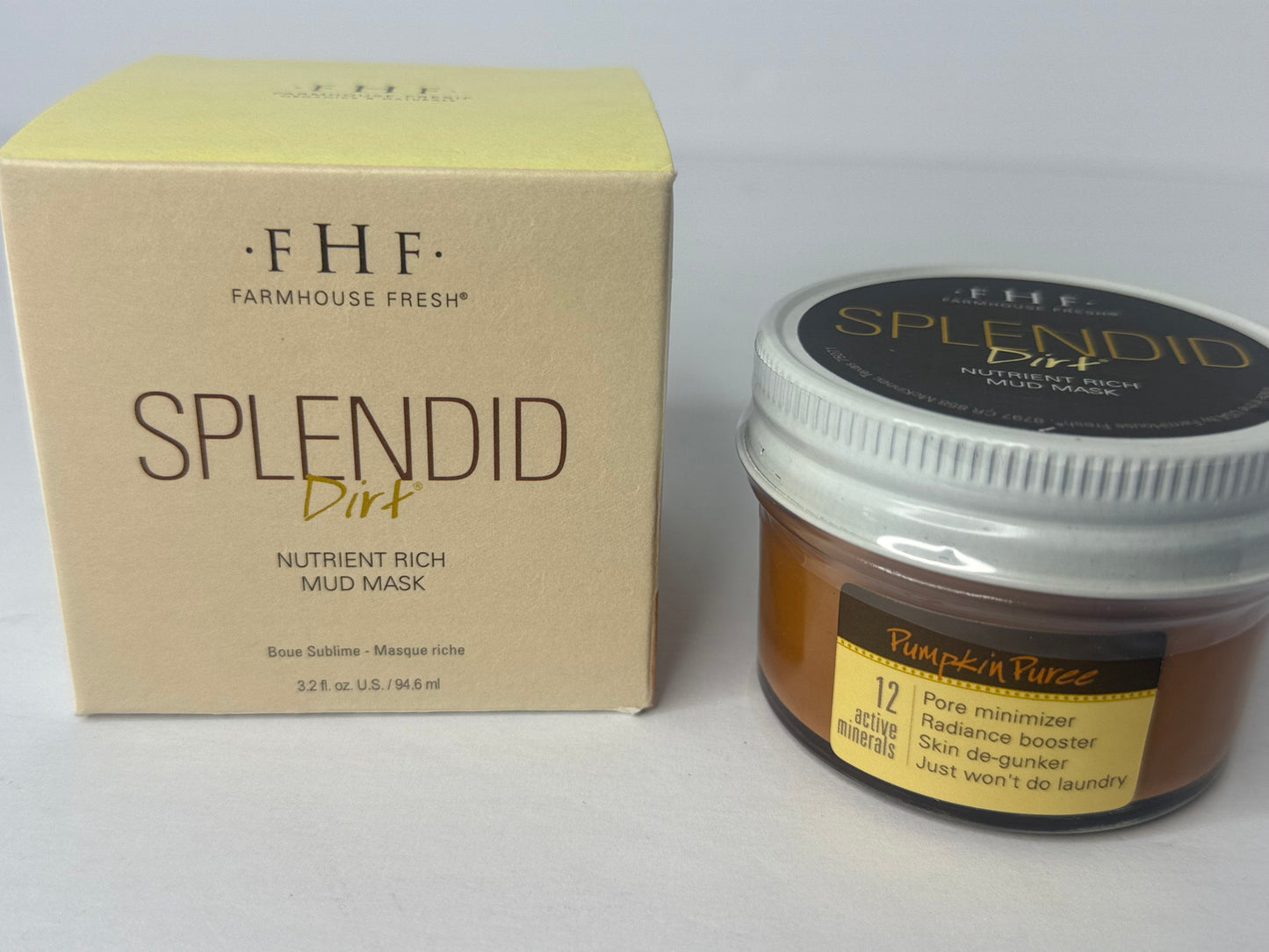 FarmHouse Fresh Splendid Dirt Nutrient-Rich Mud Mask , 3.2 Fl Oz (Pack of 1) - Flip It Now