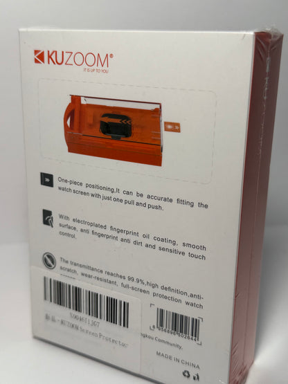 Full Coverage Screen Protector for Apple Watch Series 9/8/7 41mm,Hard Protective Cover Film Installation Kit for Iwatch S9/S8/S7 41mm, Watch TPU Face Film - Flip It Now