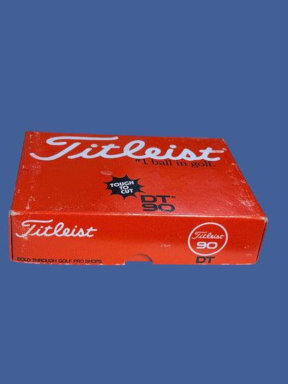 Vintage Titleist DT 90 Surlyn Covered Golf Balls - One Dozen - Flip It Now