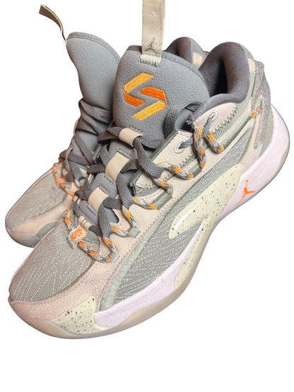 Jordan Luka 2 Cave Olive Aura Mens Basketball Shoes - Flip It Now