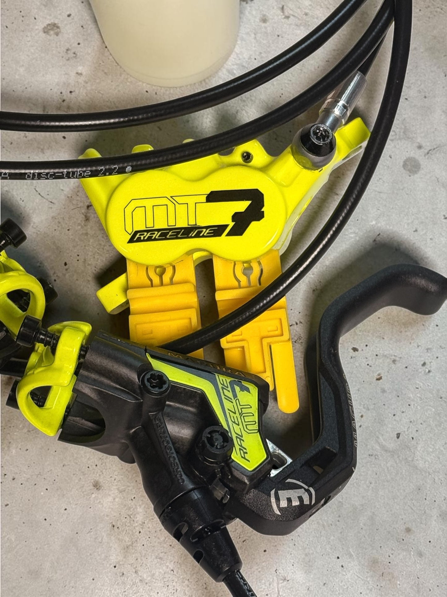 Magura MT7 Raceline Hydraulic Disc Brakeset with 160mm Rotors and Bleed Kit - Flip It Now