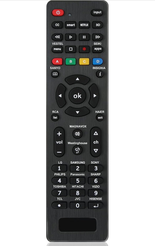 Universal Remote Control for RCA, Westinghouse, Emerson, LG, Samsung, Insignia, Magnavox,Element and More Brands Universal TV Remote. - Flip It Now