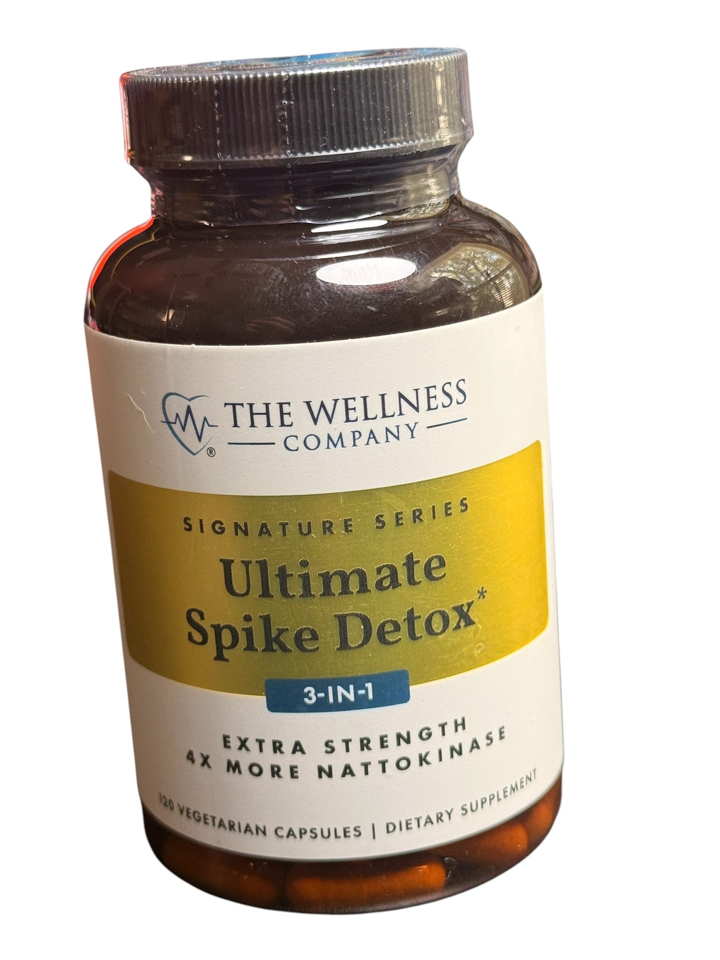 The Wellness Company  Ultimate Spike Detox  Formula 120 Vegetarian Caps