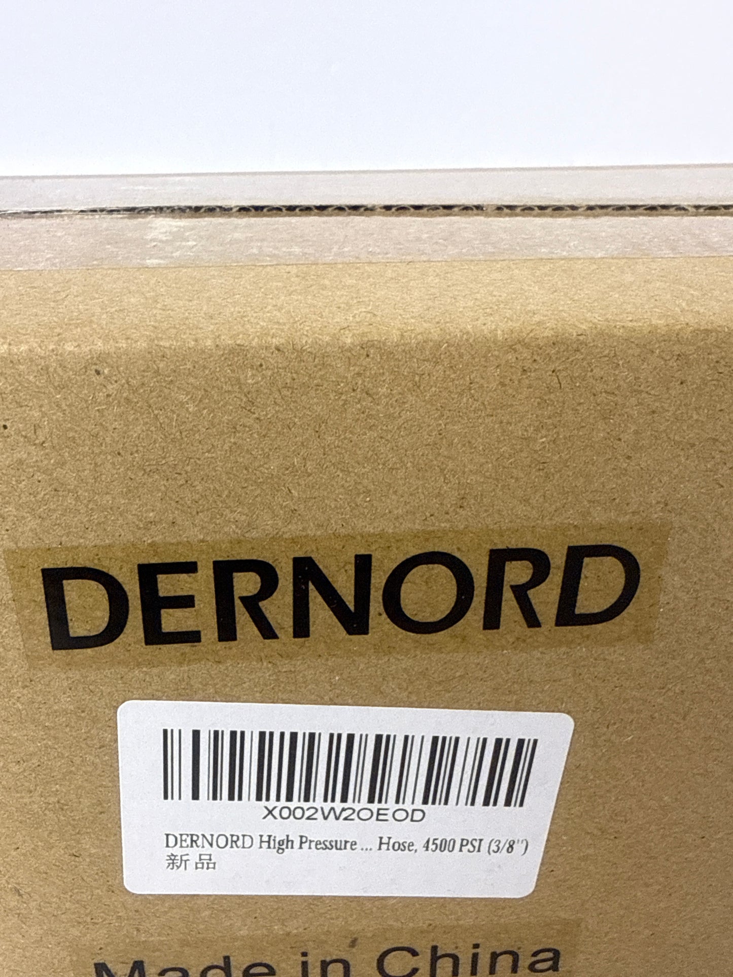 DERNORD High Pressure Ball Valve Kit 3/8 Inch Quick Connect for Power Washer Hose, 4500 PSI (3/8'')