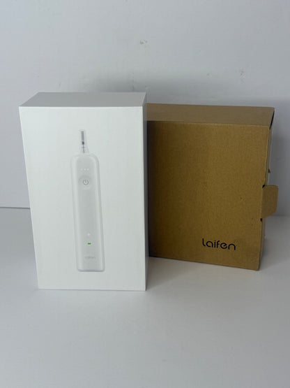 Laifen Wave Electric Toothbrush, Oscillation & Vibration Sonic Electric Toothbrush for Adults with 3 Brush Heads, IPX7 Waterproof ADA Accepted Travel Powered Toothbrush (ABS)white