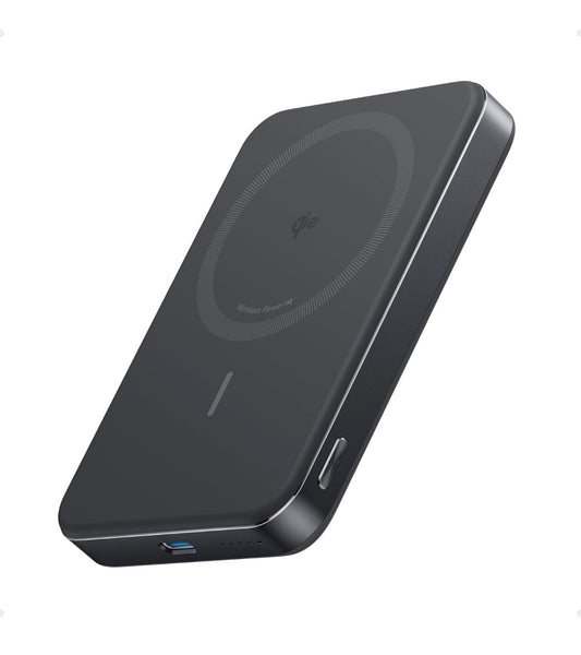 Anker MagGo Power Bank, Ultra-Slim 10,000mAh Magnetic Battery Pack, Qi2 Certified 15W Ultra-Fast MagSafe Compatible Portable Charger, Ergonomic Design, for iPhone17/16/15/14 Series Only（Not for Pixel） - Flip It Now