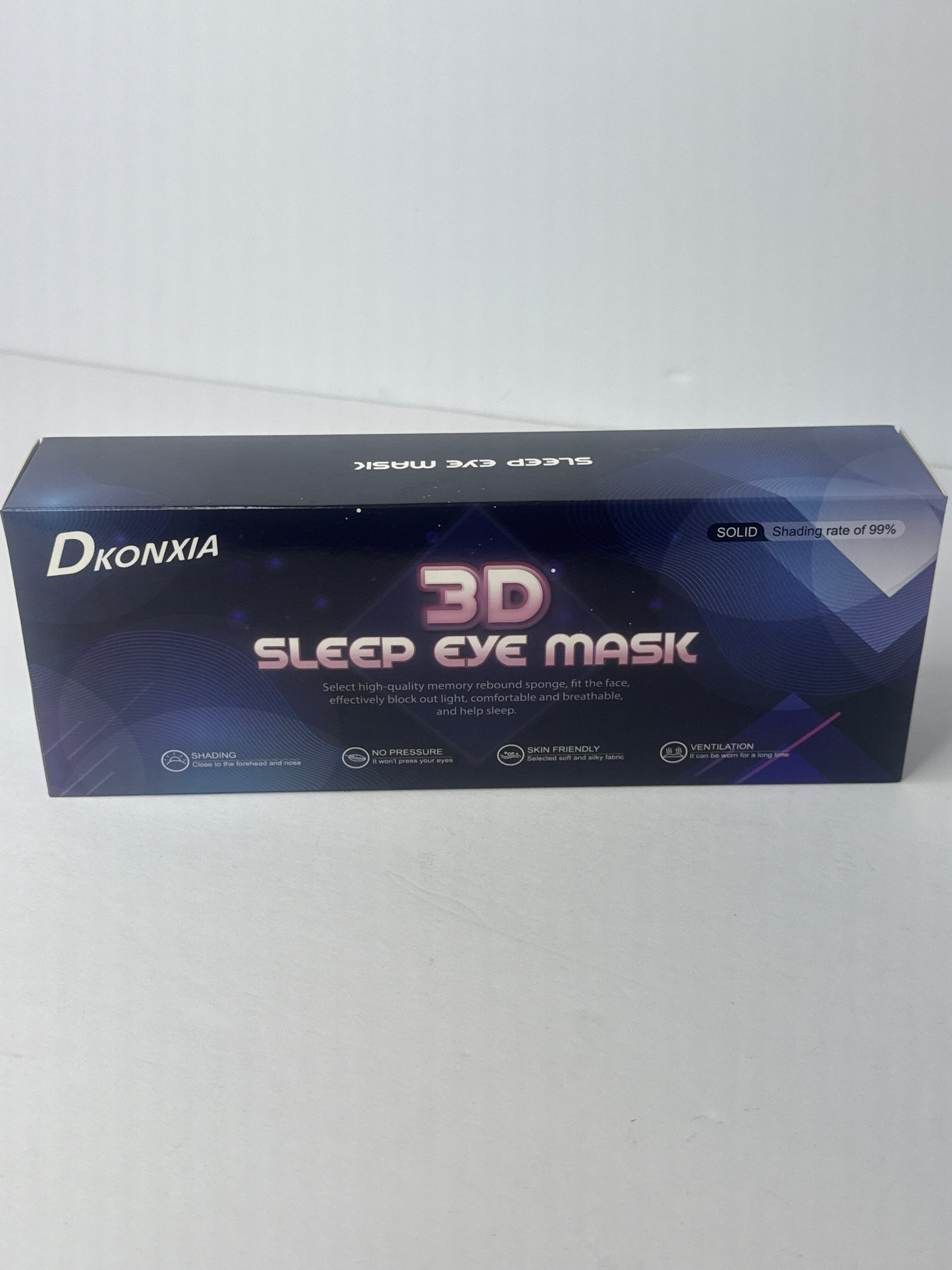 Sleep Mask for Side Sleeper100% Blackout 3D Sleep Eye Mask for Woman Man Sleep Eye Mask Classic Style for Side Sleeping, Travel,Yoga,Napping,Meditation(3 Pack with Earplugs) - Flip It Now