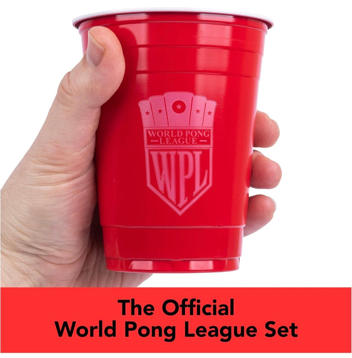 Post Malone World Pong League Beer Drinking Game for Bachelor Party Outdoor Games With Plastic Cups and Ping Pong Balls, for Adults Ages 18 and Up - Flip It Now