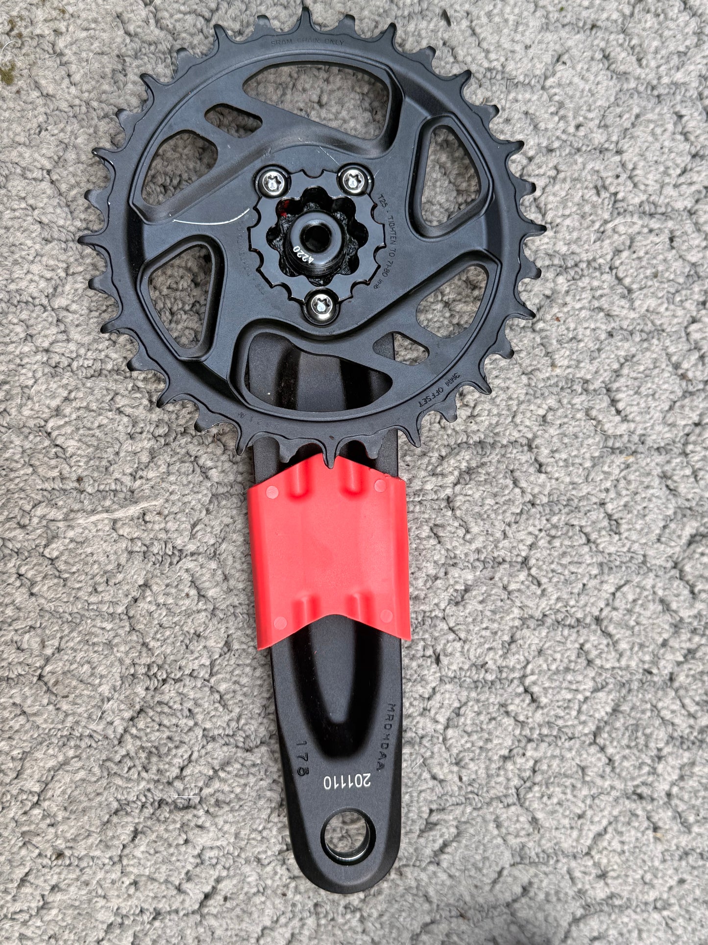 SRAM NX Eagle Boost Crankset - 170mm, 12-Speed, 32t, Direct Mount, DUB, Black - Flip It Now