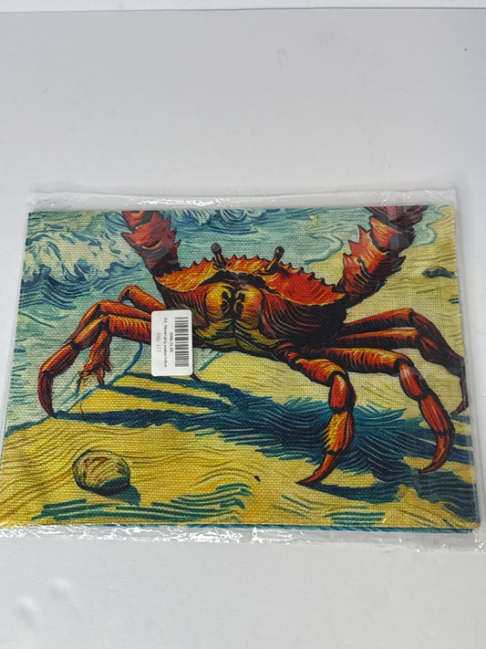 DLZDN Welcome Coastal Crab Garden Flag Beach Starfish Garden Flag 12×18 Inch Double Side Vertical Burlap Farmhouse Yard Flag Summer Ocean Nautical Outdoor House Decoration - Flip It Now