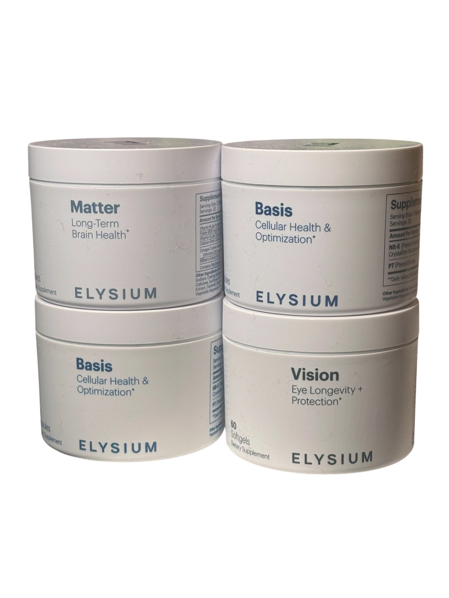 ELYSIUM HEALTH *combo BASIS,VISION,MATTER