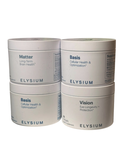 ELYSIUM HEALTH *combo BASIS,VISION,MATTER