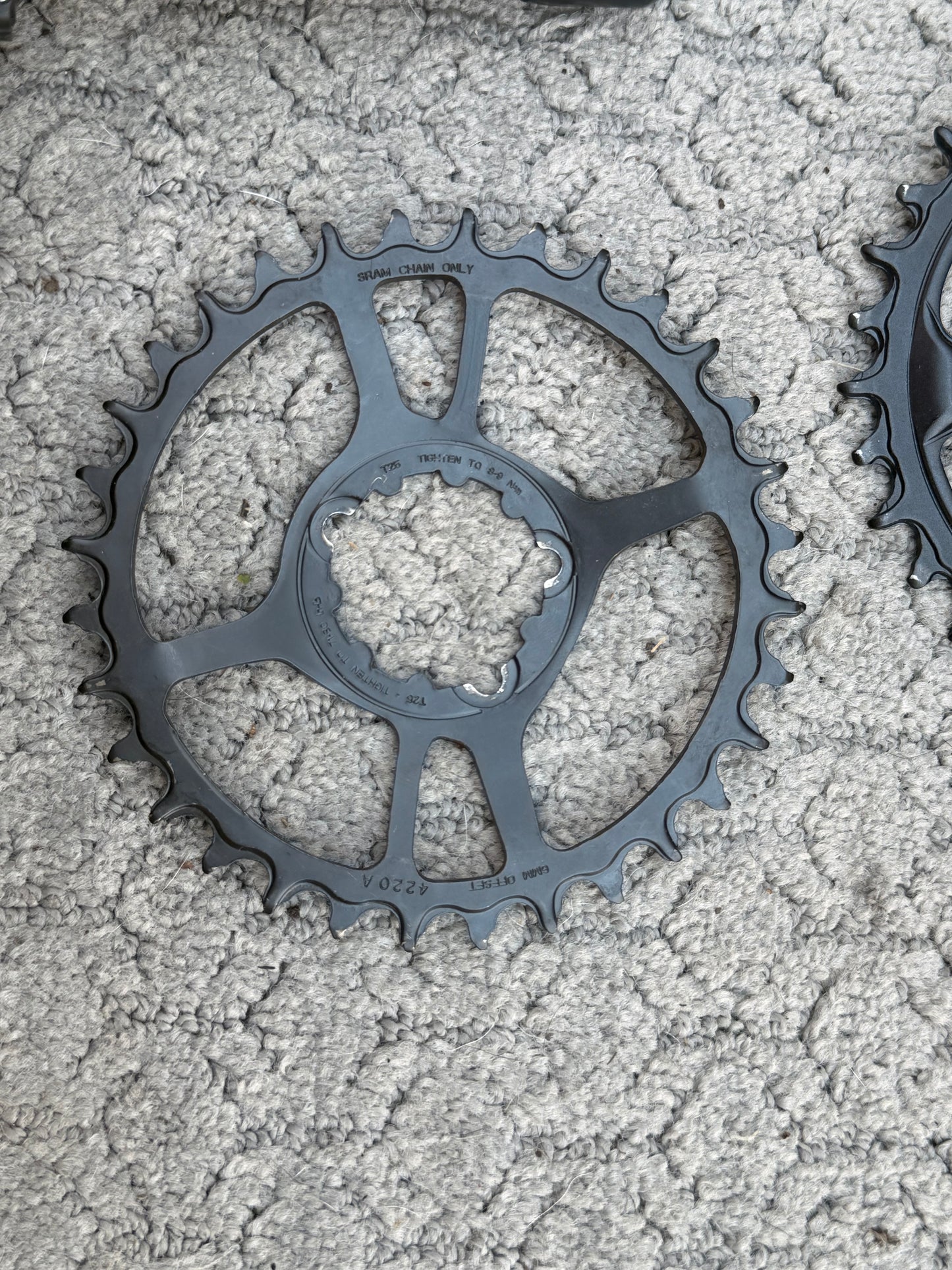 SRAM NX Eagle Boost Crankset - 170mm, 12-Speed, 32t, Direct Mount, DUB, Black - Flip It Now