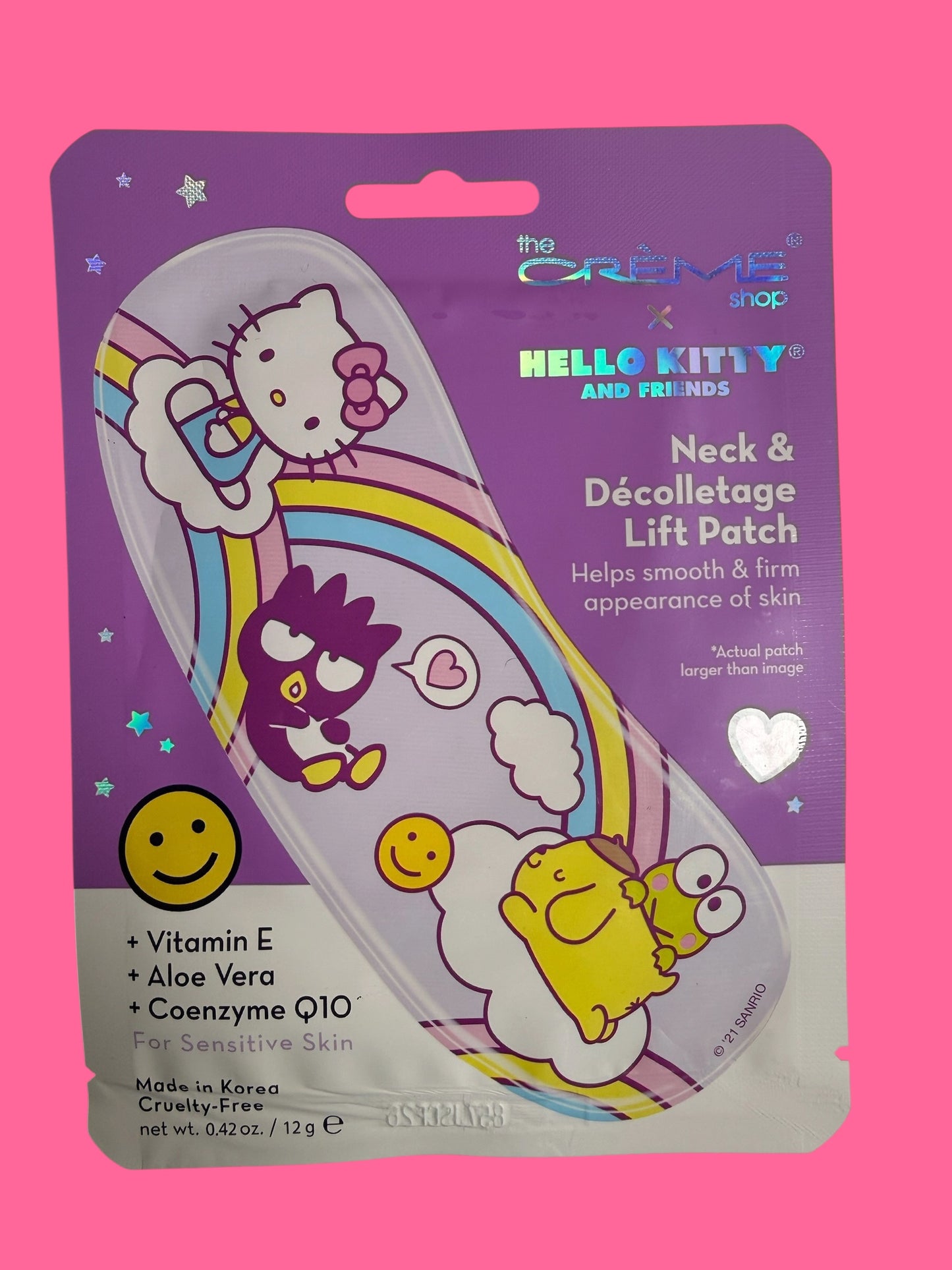 HELLO KITTY
AND FRIENDS
Neck &
Décolletage
Lift Patch - Flip It Now