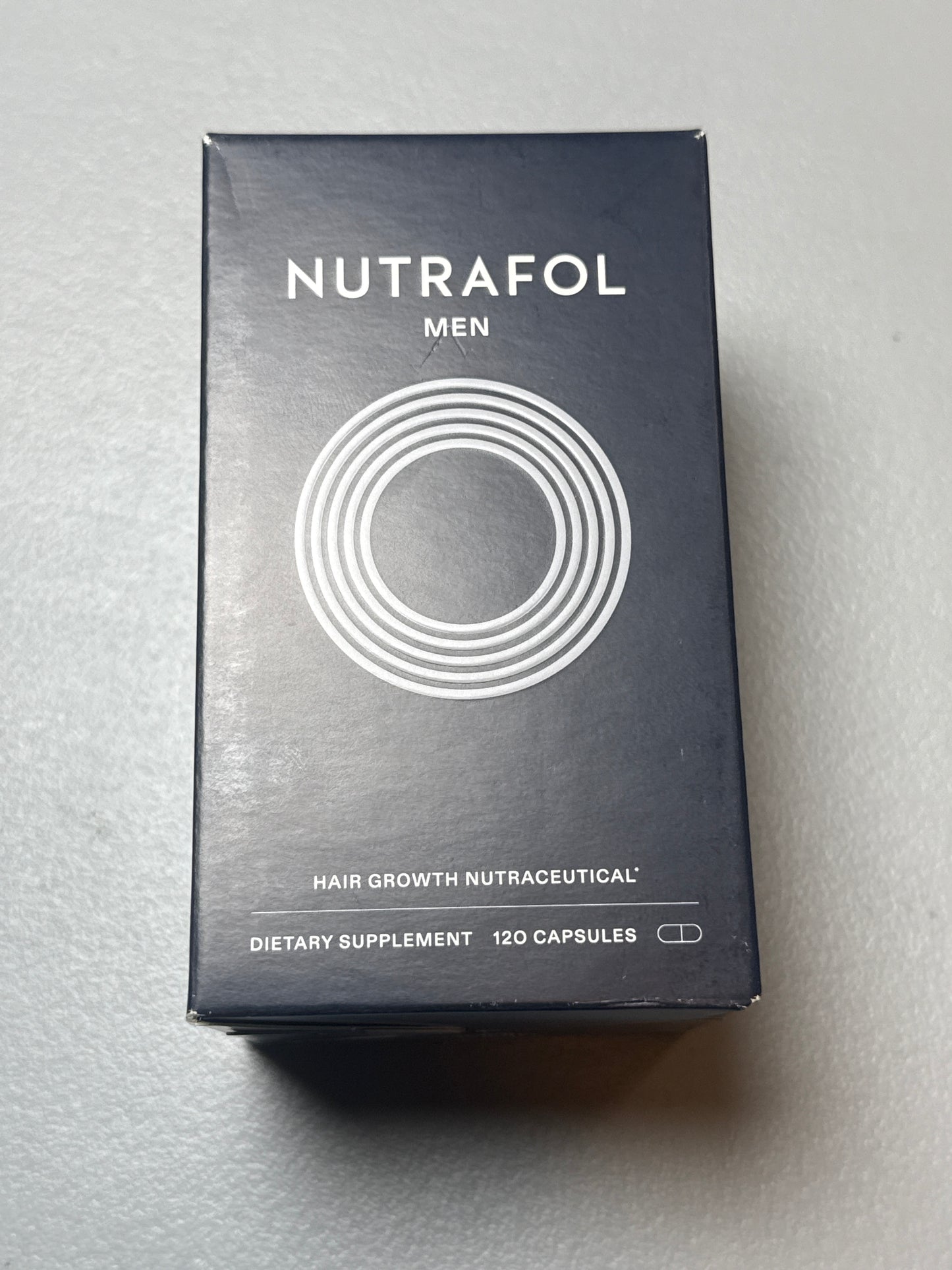 NUTRAFOL Men Hair Growth Nutraceutical 120 Capsules NEW - EXP 07/27