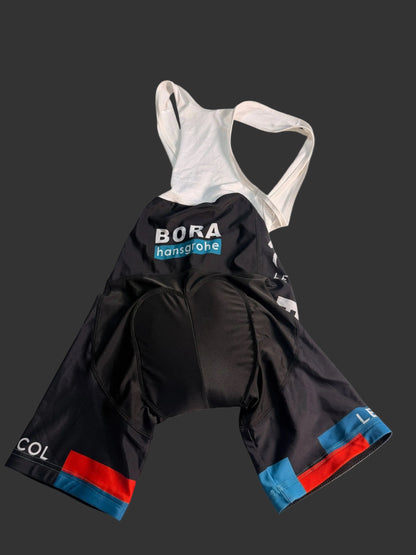 Authentic BORA Hansgrohe Team Cycling Jersey padded short set -Size S-Italy - Flip It Now