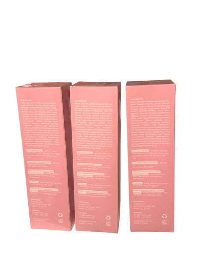Trybello Hair Growth Shampoo Natural Thickening & Scalp Detox Sulfate Free x(3)