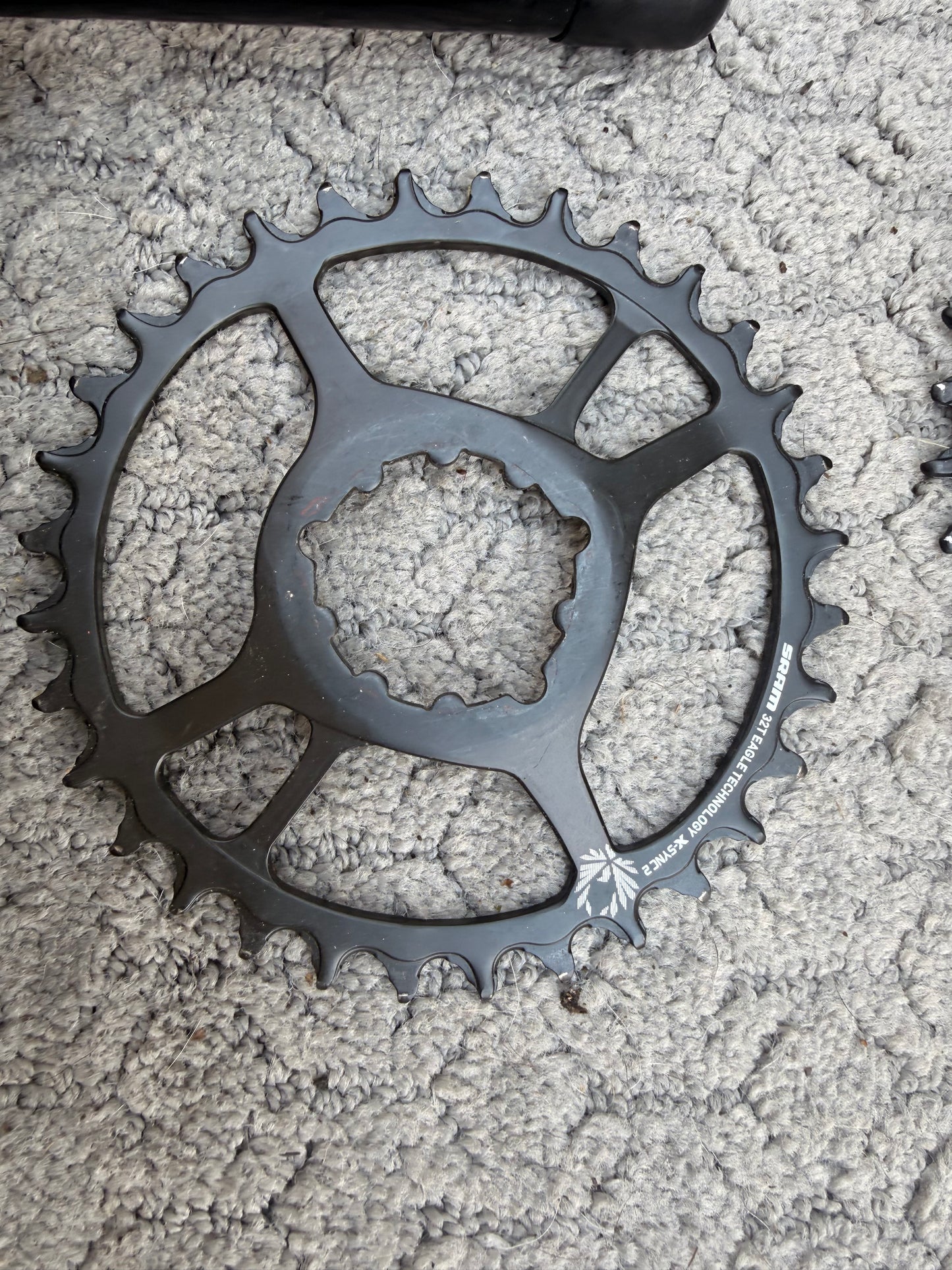 SRAM NX Eagle Boost Crankset - 170mm, 12-Speed, 32t, Direct Mount, DUB, Black - Flip It Now