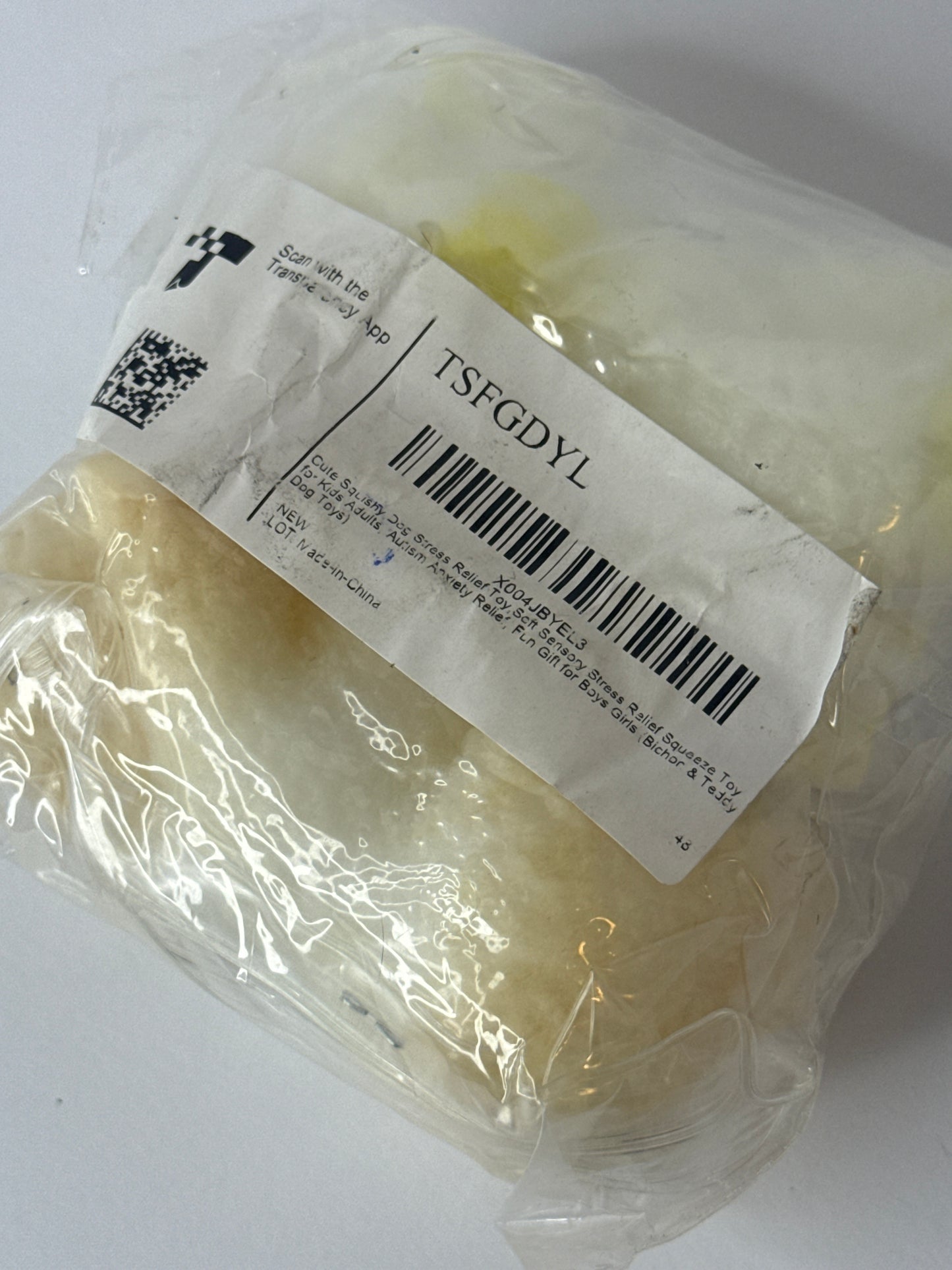 TSFGDYL 2PCS Cute Squishy Dog Toys - Handmade Squishy Dog Relief Toy, Ultra Soft Silicone Squishies Toy for Kids and Adults, Autism and Anxiety Relief, Fun Gift for Boys and Girls