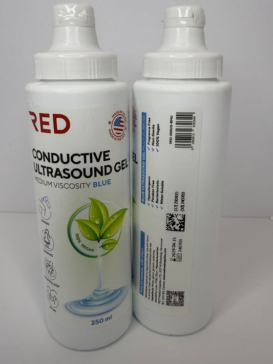 Conductive Gel for Facial, RF & Cavitation Devices – Ultra-Hydrating, Long-Lasting, 96% Organic, Hypoallergenic Leave-On Formula – Pro-Grade Performance – Made in USA – 8.45 fl oz