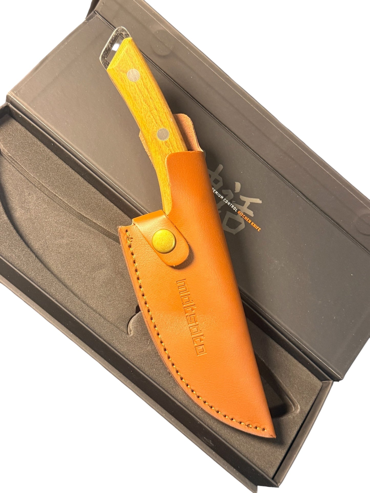 MATSATO® Premium Chef Knife. Japanese Steel Kitchen Knives for Balance & Control***With sheath - Flip It Now