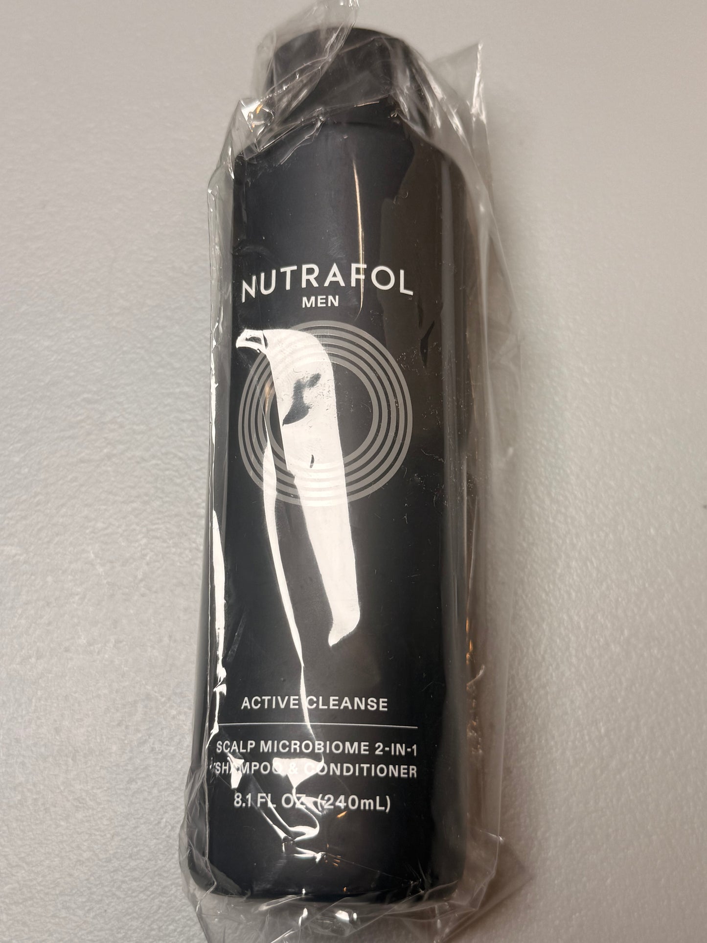 Nutrafol Men's Shampoo and Conditioner 2-in-1, Scalp Microbiome ~ Sealed