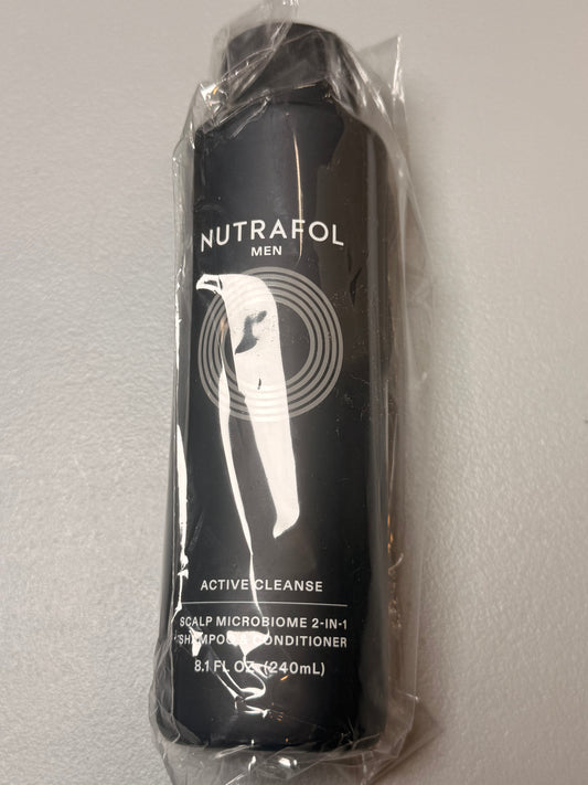 Nutrafol Men's Shampoo and Conditioner 2-in-1, Scalp Microbiome ~ Sealed