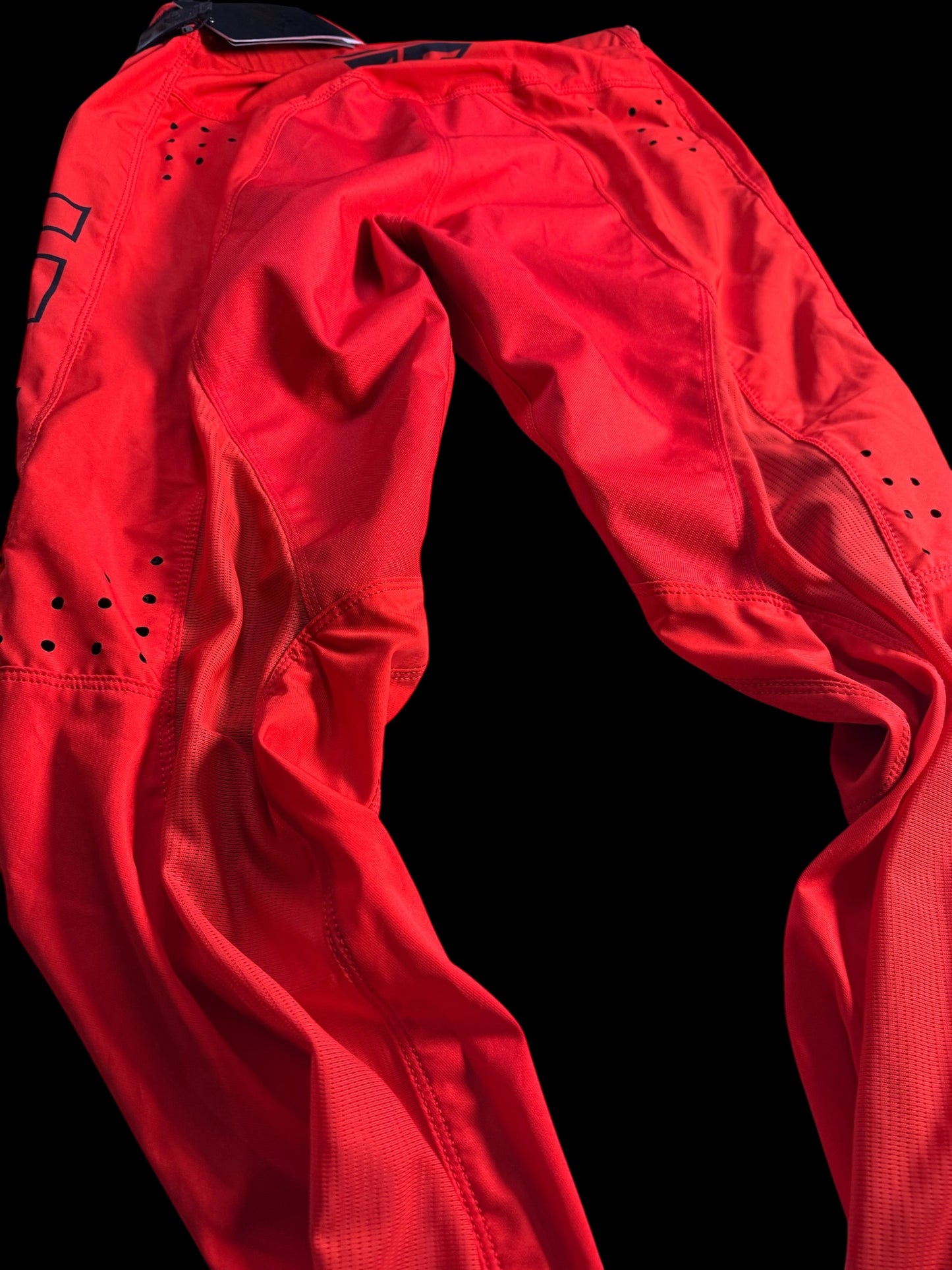 Fly Racing Radium Bicycle Pants Red/Black Size 28 - Flip It Now