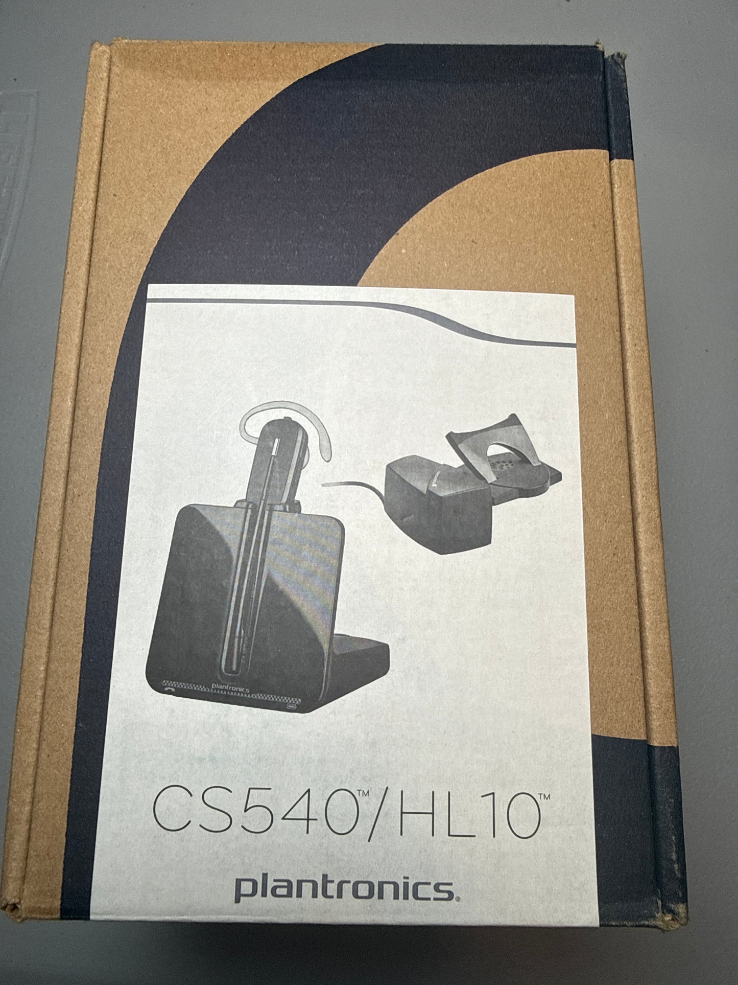 Plantronics CS540 Wireless DECT Headset with HL10 Handset Lifter – Office Phone new in box