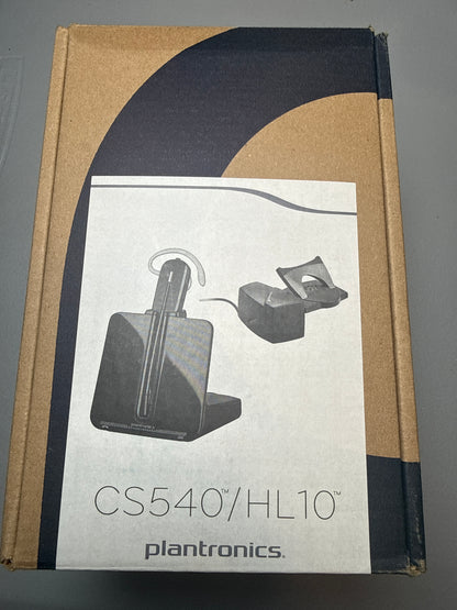 Plantronics CS540 Wireless DECT Headset with HL10 Handset Lifter – Office Phone new in box