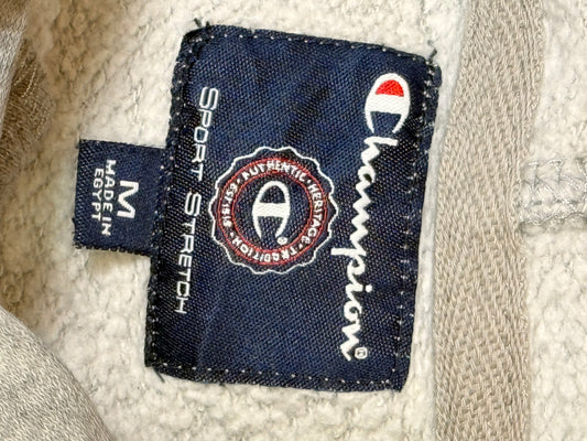 Champion Cornell Hoodie Size M Heather Grey Sport Stretch Authentic - Flip It Now