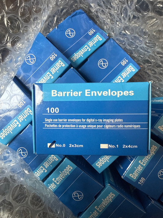 10X(3000pcs) Dental Barrier Envelopes Size 2# F Intra Oral Digital X-Ray Scan X - Flip It Now