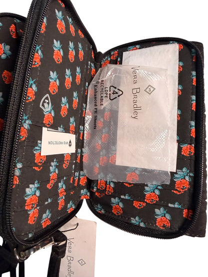 Vera Bradley Performance Twill All-in-One RFID Crossbody Wallet and Wristlet