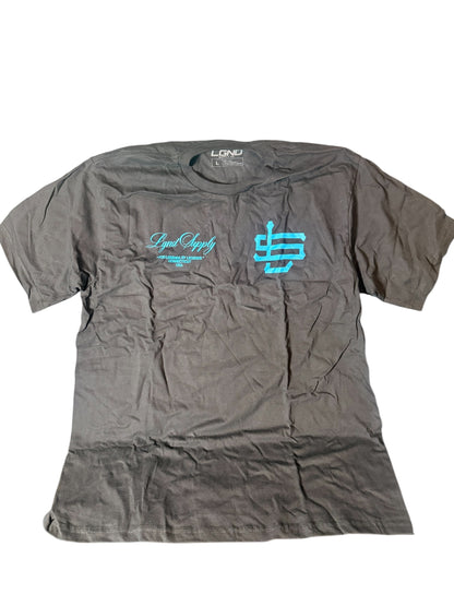 LGND Supply Co Shirt Mens L Black Crew Neck Double-Sided Tagless *detail combo Automotive NIB - Flip It Now