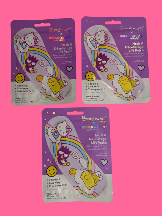 HELLO KITTY
AND FRIENDS
Neck &
Décolletage
Lift Patch - Flip It Now