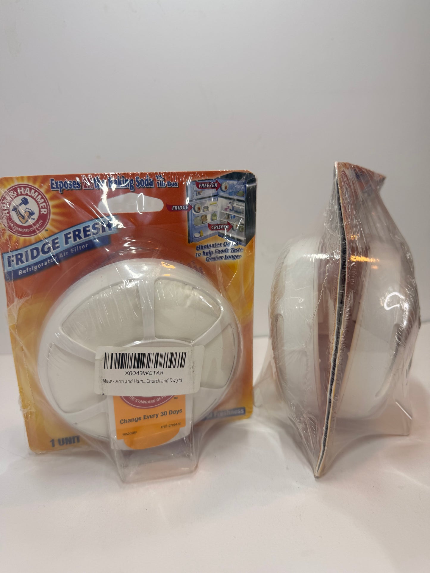 Arm and Hammer Fridge Fresh Baking Soda Disc (4) Church and Dwight - Flip It Now
