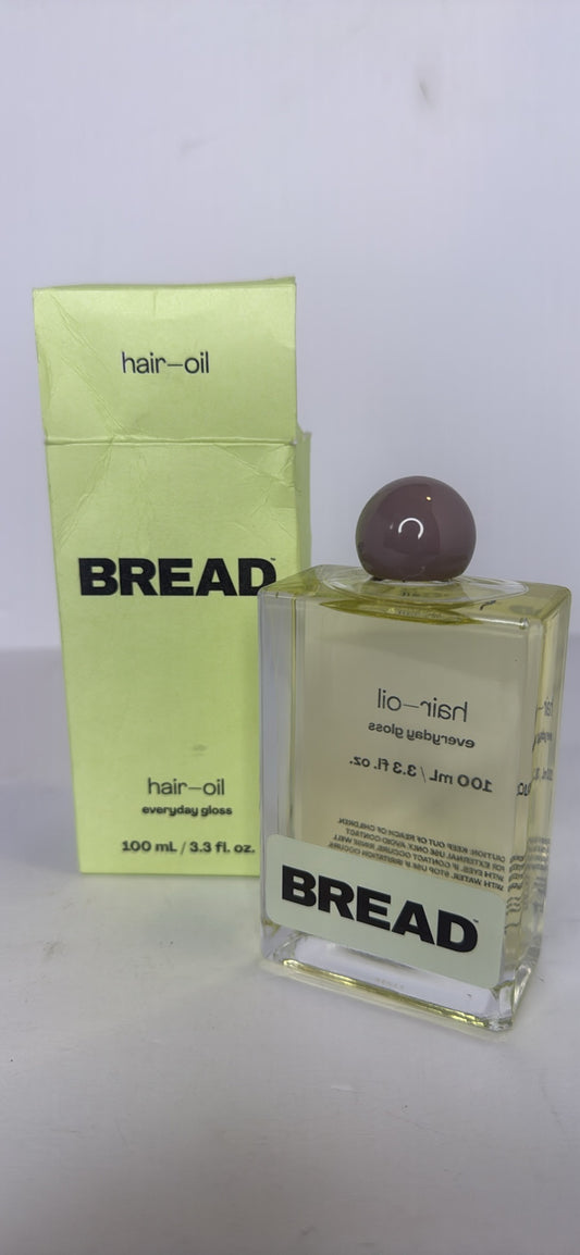 Bread Beauty Hair Oil: Everyday Gloss | For All Hair Types | Silicone Free, Color Safe, Cruelty Free | 3.3 ounces