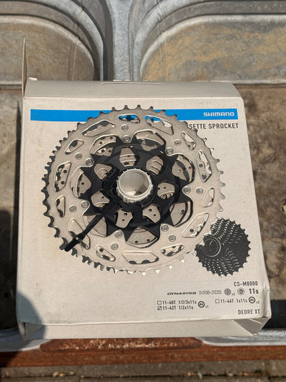 Shimano Deore XT CS-M8000 11-Speed Cassette Sprocket 11-42T - Flip It Now