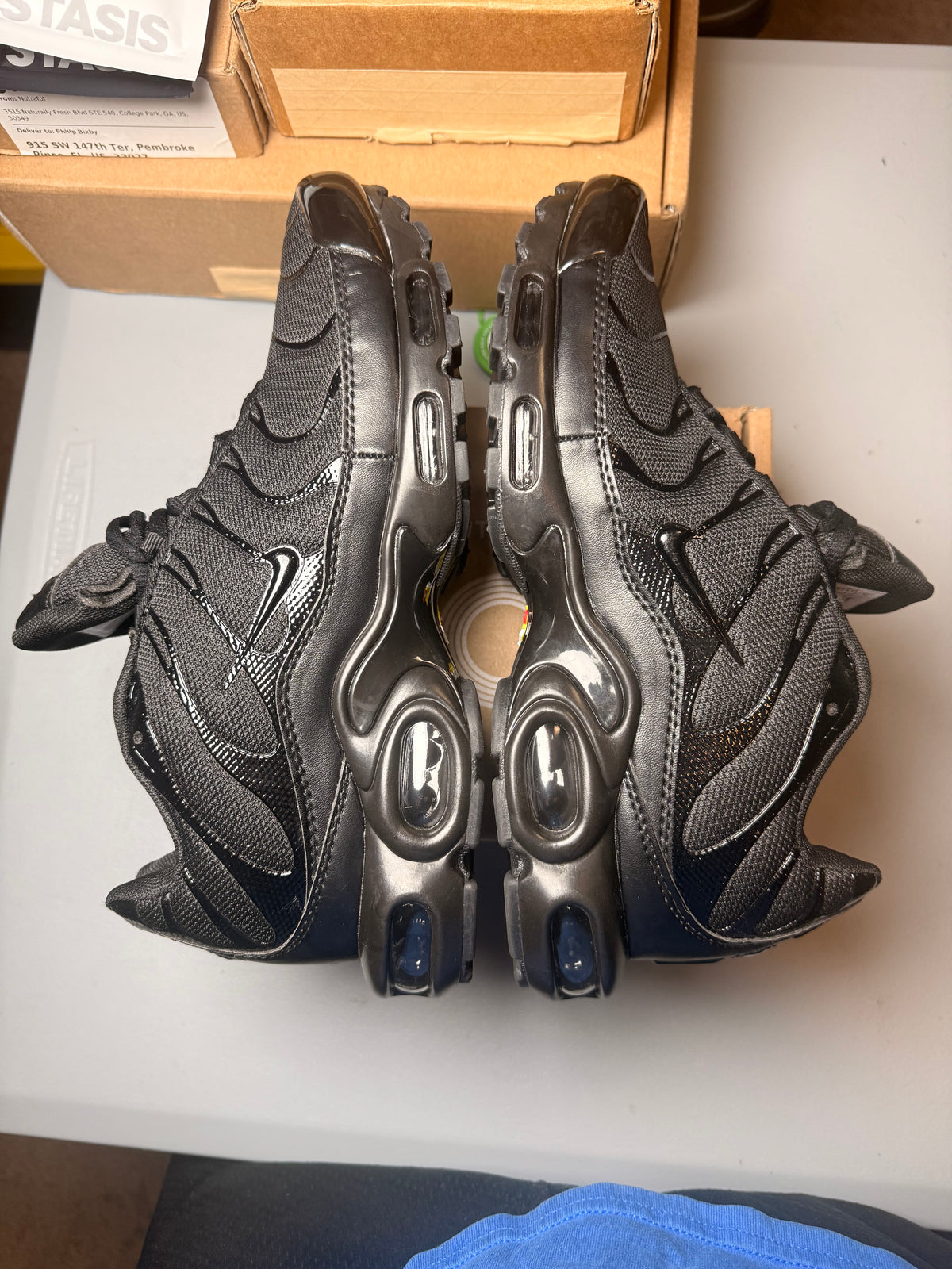 Nike Air Max Plus TN Triple Black Size 11 - Flip It Now