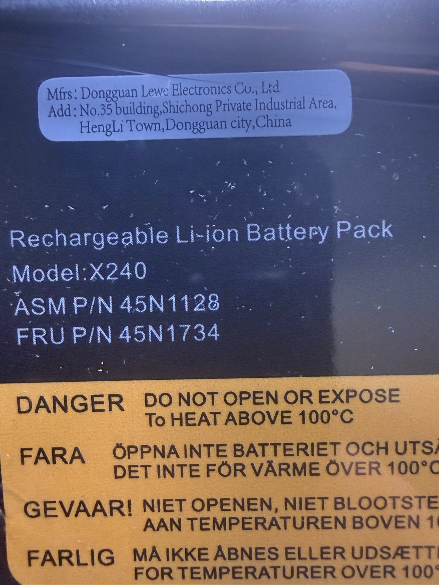 Battery for Lenovo THINKPAD T440S 20AQ THINKPAD X240 20AL 5200mah 6 Cell - Flip It Now