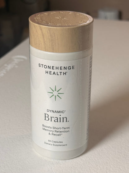 Stonehenge Health Dynamic Brain – BacoMind® Bacopa Nootropic Formula – Memory