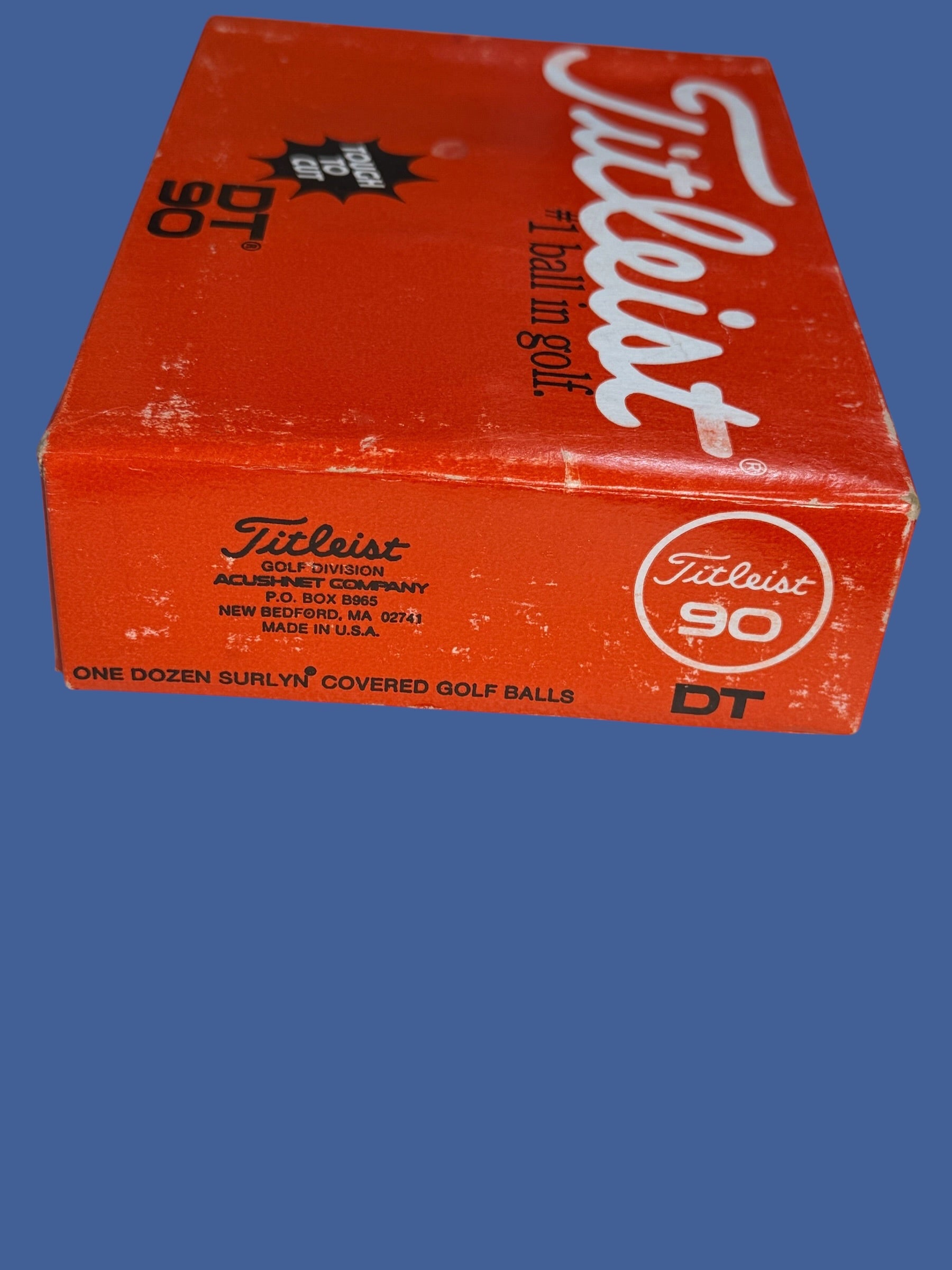 Vintage Titleist DT 90 Surlyn Covered Golf Balls - One Dozen - Flip It Now